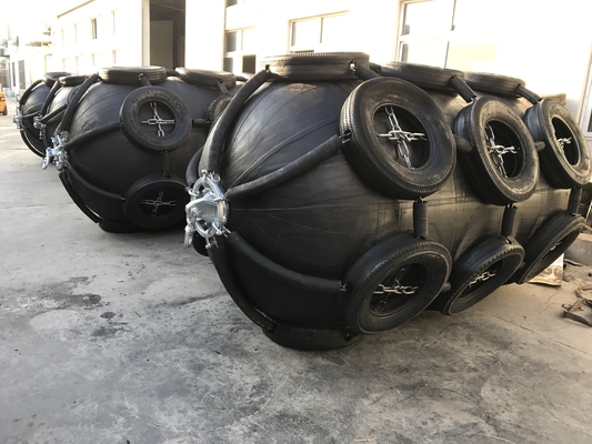 अनुकूलित समुद्री वायवीय रबर फेंडर स्लिंग प्रकार inflatable