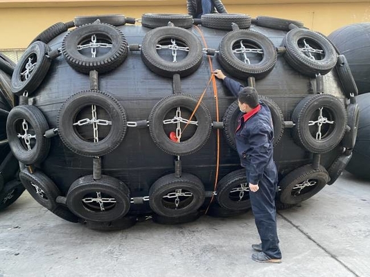 डॉकिंग जहाज सुरक्षा योकोहामा प्रकार के inflatable रबर फेंडर