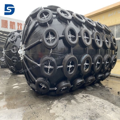 ISO17357 2014 inflatable dock bumper योकोहामा रबर फेंडर 50kpa