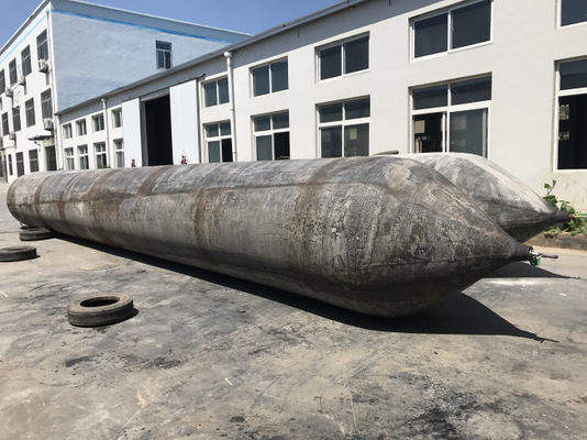 शिपयार्ड के लिए शुनहांग पोशाक प्रतिरोधक जहाज लॉन्चिंग एयरबैग 1.5M X 16M